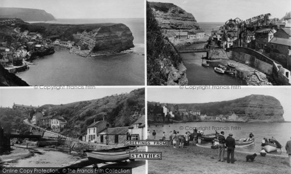 Photo of Staithes, Composite c.1960