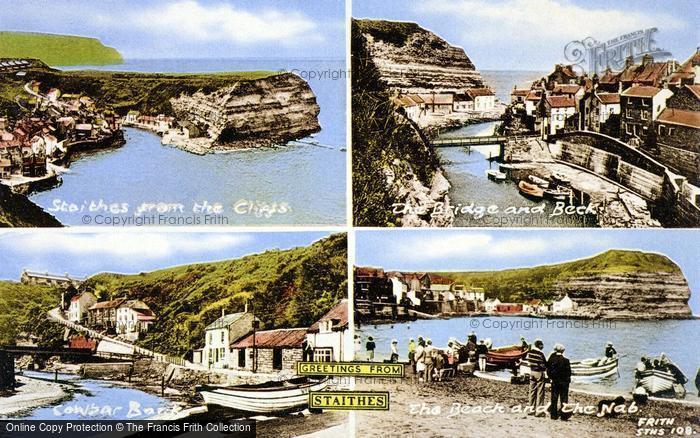 Photo of Staithes, Composite c.1960