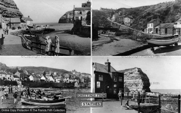 Photo of Staithes, Composite c.1960