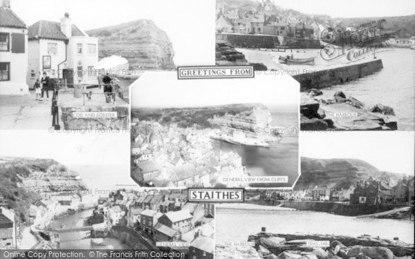 Photo of Staithes, Composite c.1960