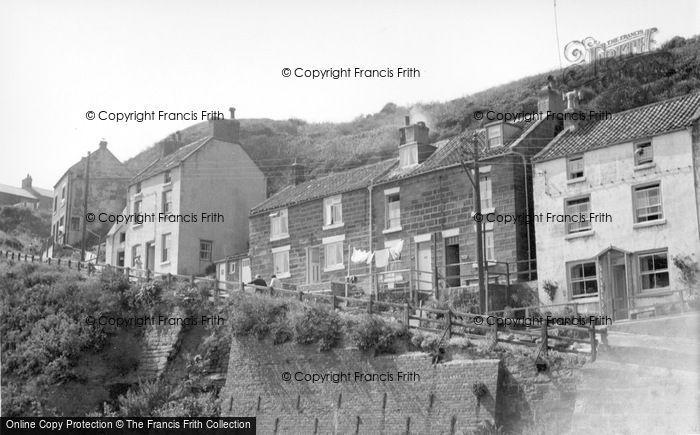 Photo of Staithes, Cowbar Bank c.1960