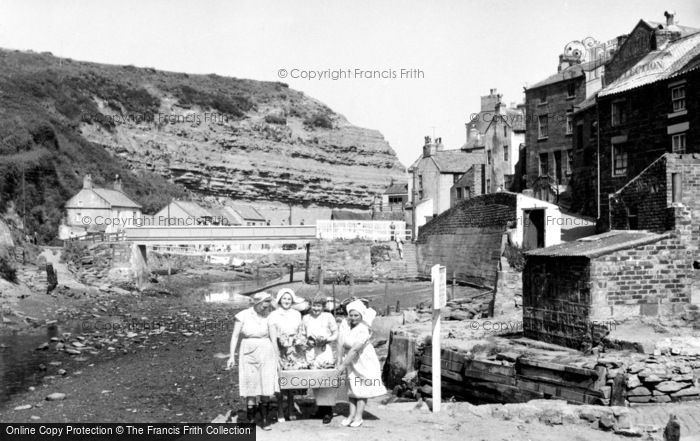 Photo of Staithes, Fishwives c.1960