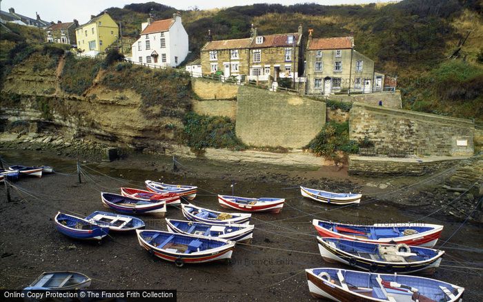 Photo of Staithes, From The Harbour 1996