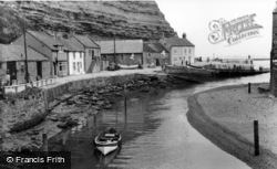 Harbour From The Footbridge c.1960, Staithes