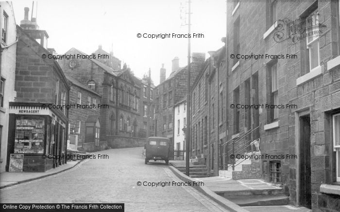 Photo of Staithes, High Street c.1955