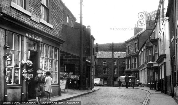 Photo of Staithes, High Street c.1955