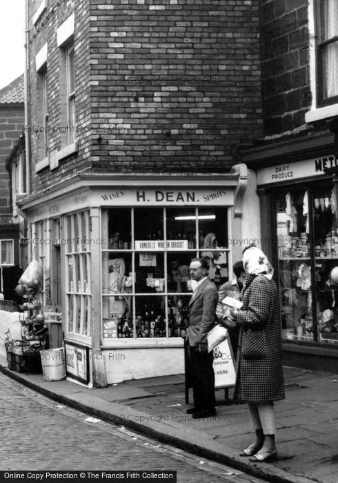 Photo of Staithes, High Street Shops c.1960