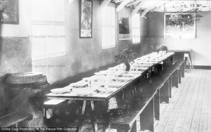 Photo of Staithes, Holiday Fellowship Camp, A Corner Of The Dining Room c.1930 