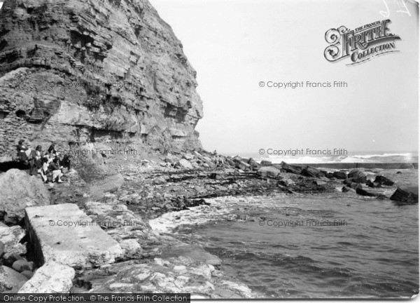 Photo of Staithes, North Side 1950