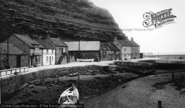 Photo of Staithes, North Side c.1955