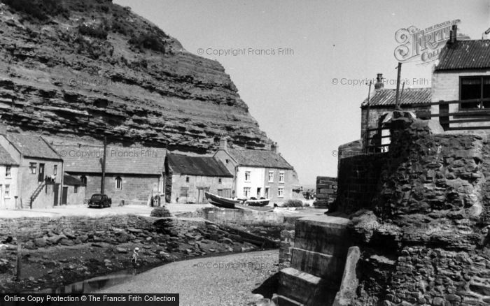 Photo of Staithes, North Side c.1960