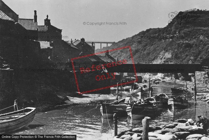 Photo of Staithes, Roxby Beck c.1917