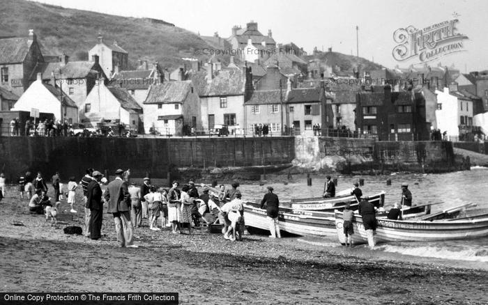 Photo of Staithes, The Beach 1950