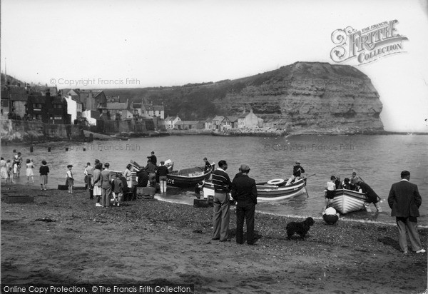 Photo of Staithes, The Beach And The Nab 1950
