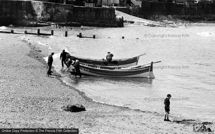 Photo of Staithes, The Beach c.1955