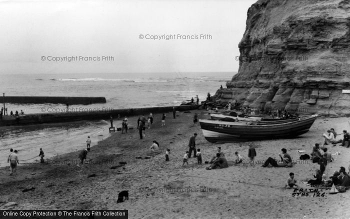 Photo of Staithes, The Beach c.1960