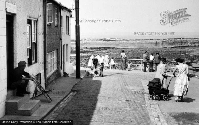 Photo of Staithes, The Front c.1955