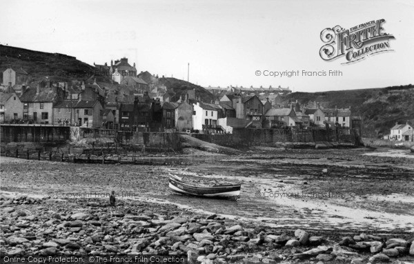 Photo of Staithes, The Harbour 1950