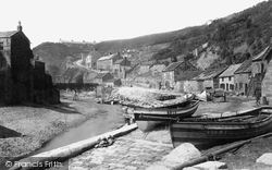 The Harbour c.1885, Staithes
