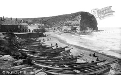 The Harbour c.1885, Staithes