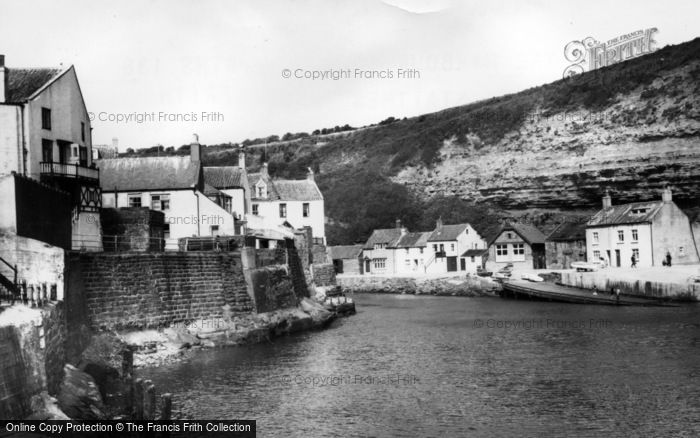 Photo of Staithes, The Harbour c.1960