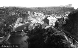 The View From The Road c.1885, Staithes
