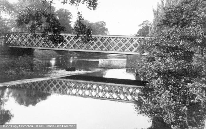 Photo of Stakeford, Sheepwash Bridge c.1955