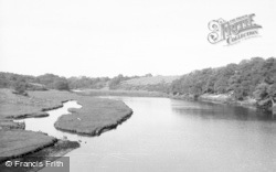 The Flats From The Bridge c.1955, Stakeford
