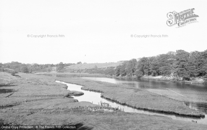 Photo of Stakeford, The Flats From The Bridge c.1955