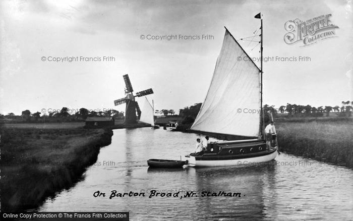 Photo of Stalham, Barton Broad c.1930