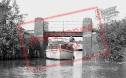 Sailing Under Wayford Bridge 1956, Stalham