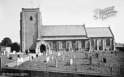 St Mary's Church c.1935, Stalham