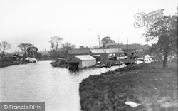 Staithe And Village c.1931, Stalham