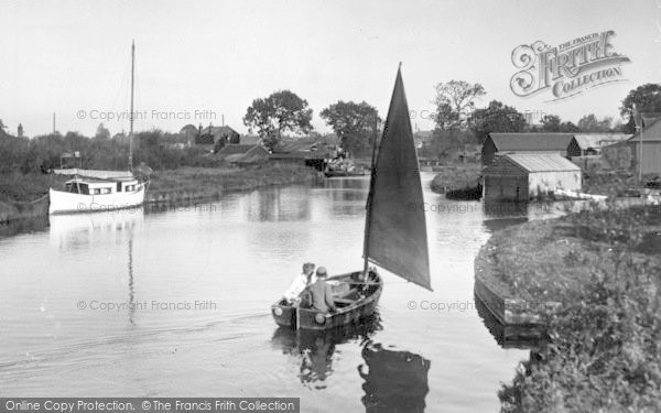 Photo of Stalham, Staithe, The Pool c.1933
