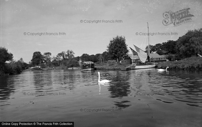Photo of Stalham, The River Ant At Wayford Bridge 1956