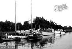 Yachting On The Staithe c.1933, Stalham