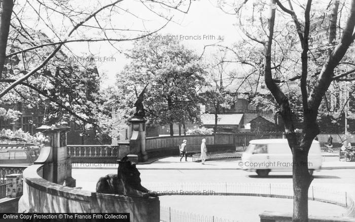 Photo of Stalybridge, War Memorial c.1955
