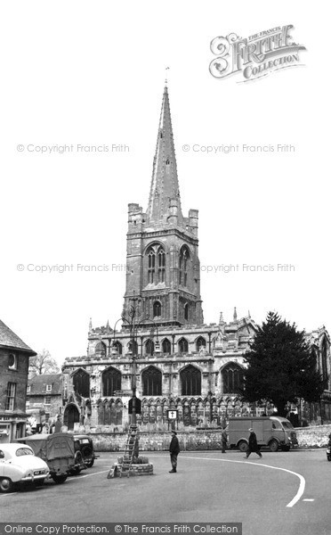 Photo of Stamford, All Saints Church c.1955