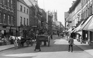 Carts In The High Street 1922, Stamford