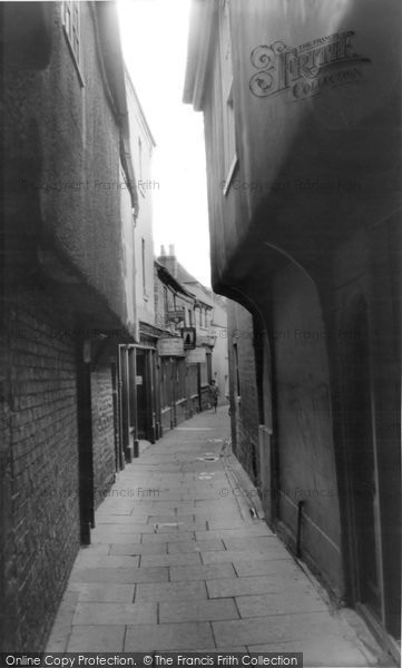 Photo of Stamford, Cheyne Lane c.1960