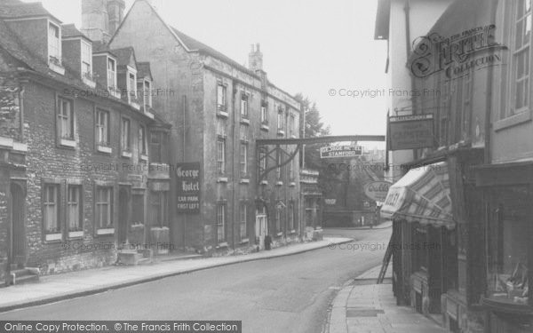 Photo of Stamford, George Hotel c.1955