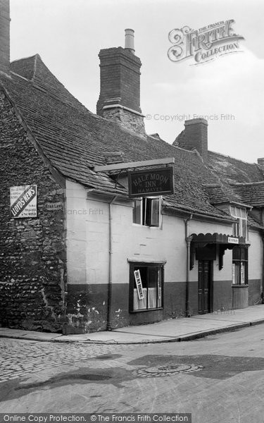 Photo of Stamford, Half Moon Inn 1922