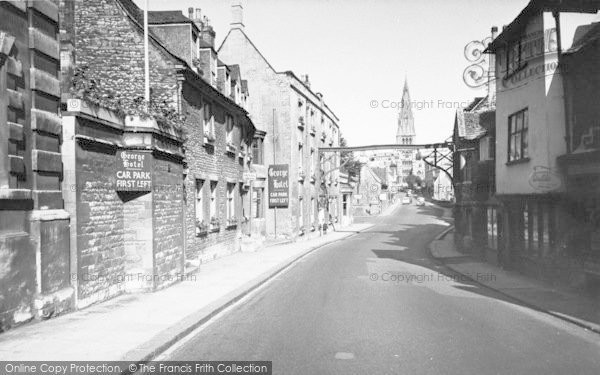 Photo of Stamford, High Street, St Martin's c.1955