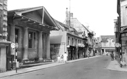 Library And High Street c.1960, Stamford