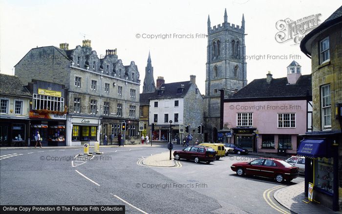 Photo of Stamford, Market Place c.1998