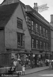 Old House In High Street 1922, Stamford