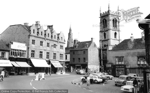 Photo of Stamford, Red Lion Square c.1960
