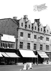 Red Lion Square Shops And Bank c.1960, Stamford