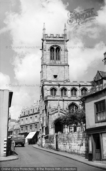 Photo of Stamford, St John's Church c.1955