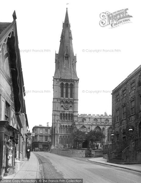 Photo of Stamford, St Mary's Church 1922